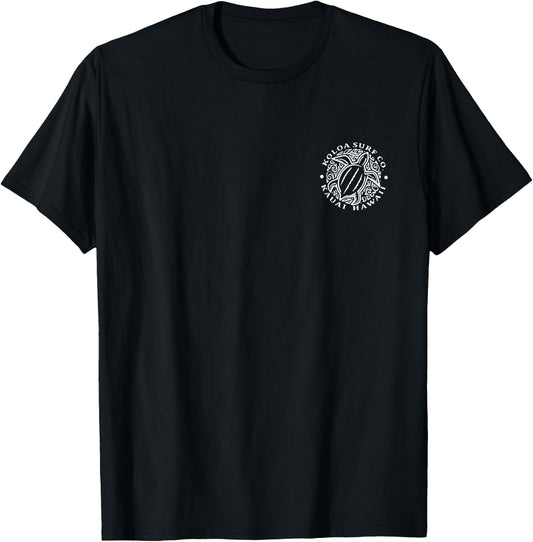Koloa Surf Hawaiian Honu Turtle Lightweight, Graphic T-Shirt - T-Shirt | Black