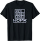 War Games WOPR Tic Tac Toe Classic 80s & Graphic T-Shirt - T-Shirt | Black