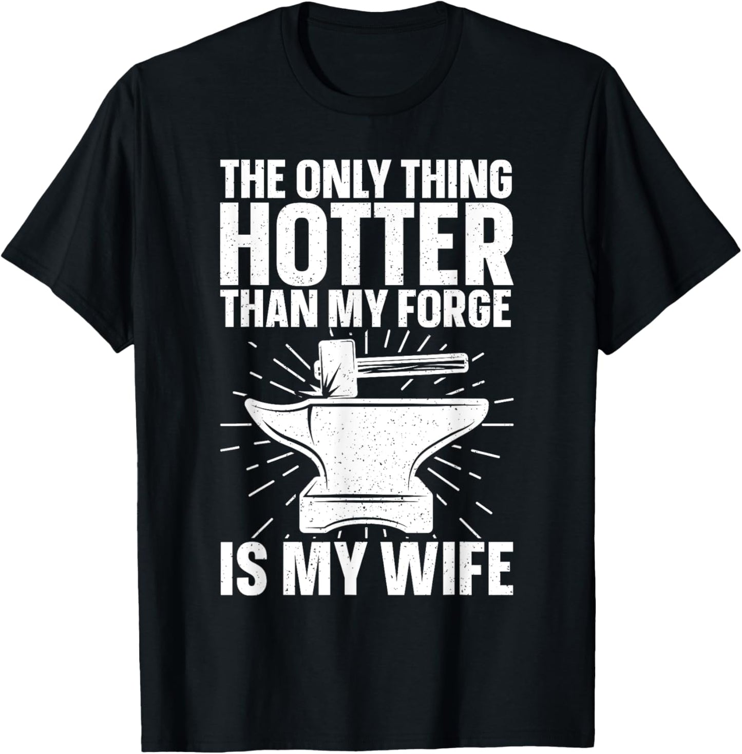Funny Blacksmith Art Boys Blacksmithing Tool Forging T-Shirt - T-Shirt | Black