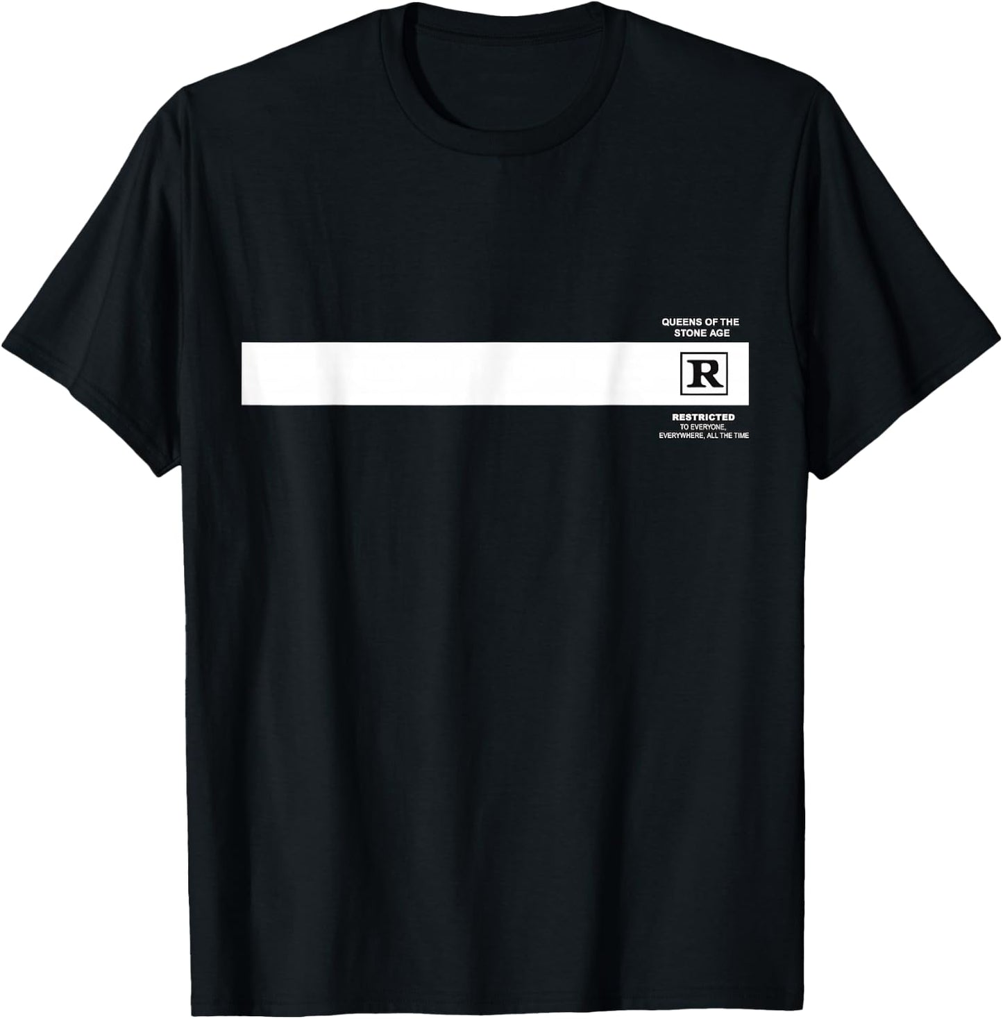 Official Queens of The Stone Age Rated R T-Shirt - T-Shirt | Black