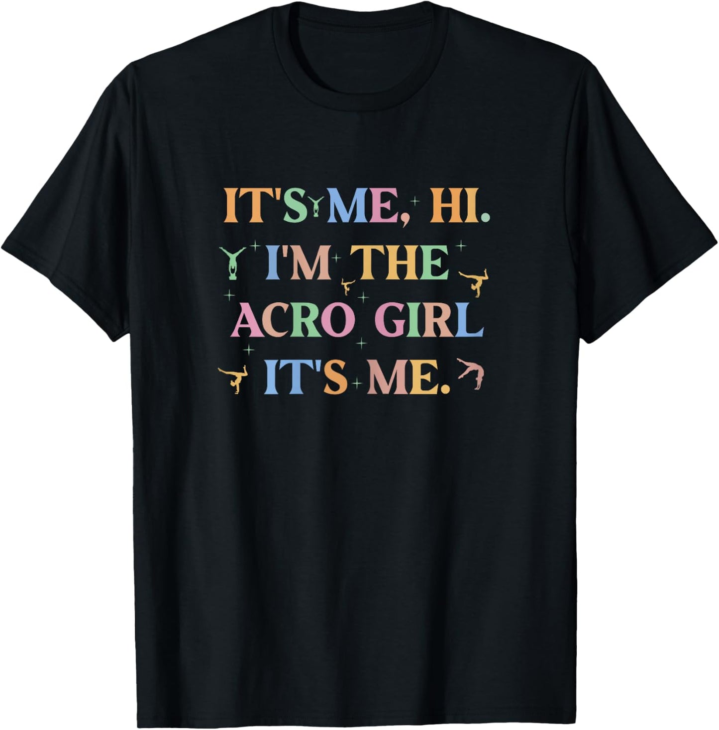 Acro Dance girl T-Shirt - T-Shirt | Black