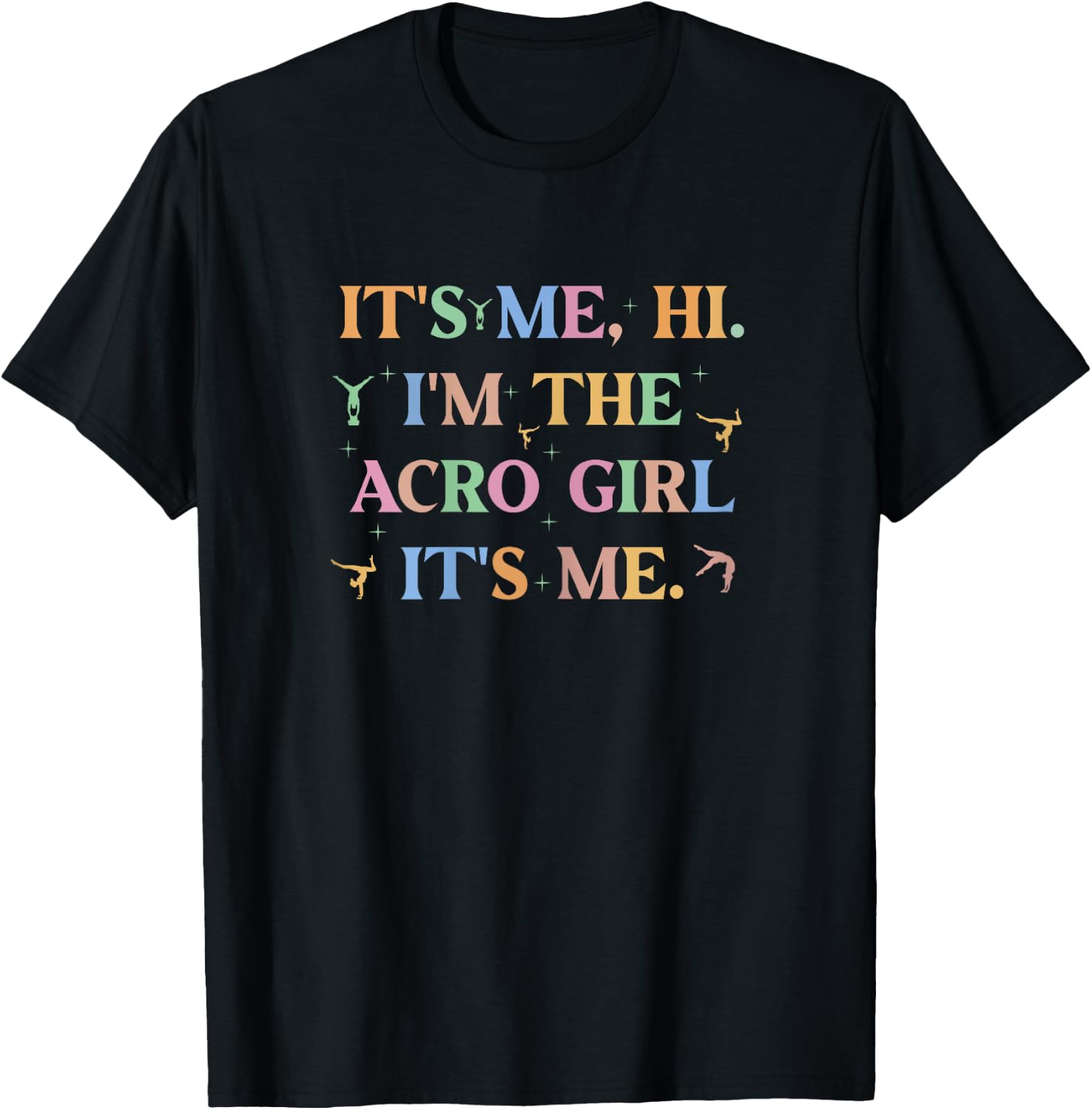 Acro Dance girl T-Shirt - T-Shirt | Black