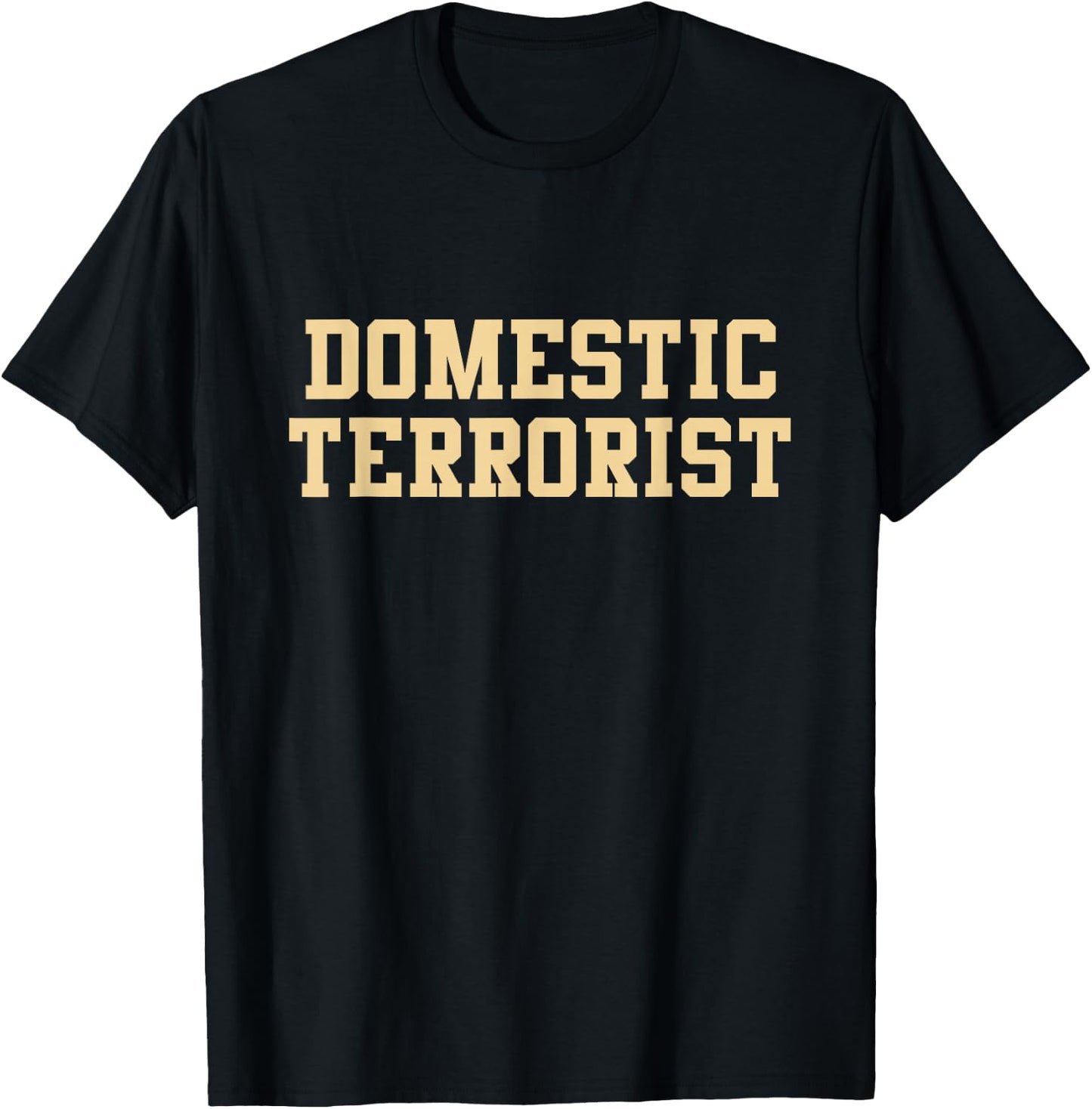 Domestic Terrorist T-Shirt - T-Shirt | Black