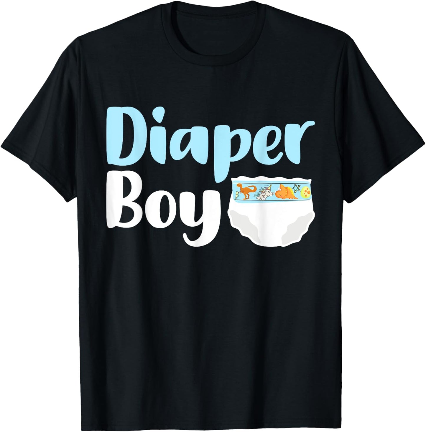 Diaper Boy T-Shirt - T-Shirt | Black