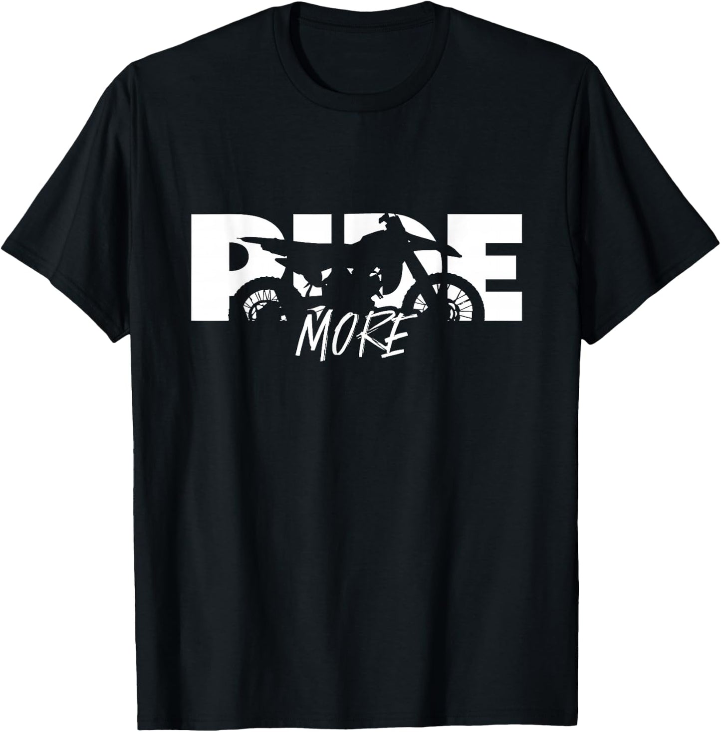 Dirt Bike Motocross T-Shirt - T-Shirt | Black