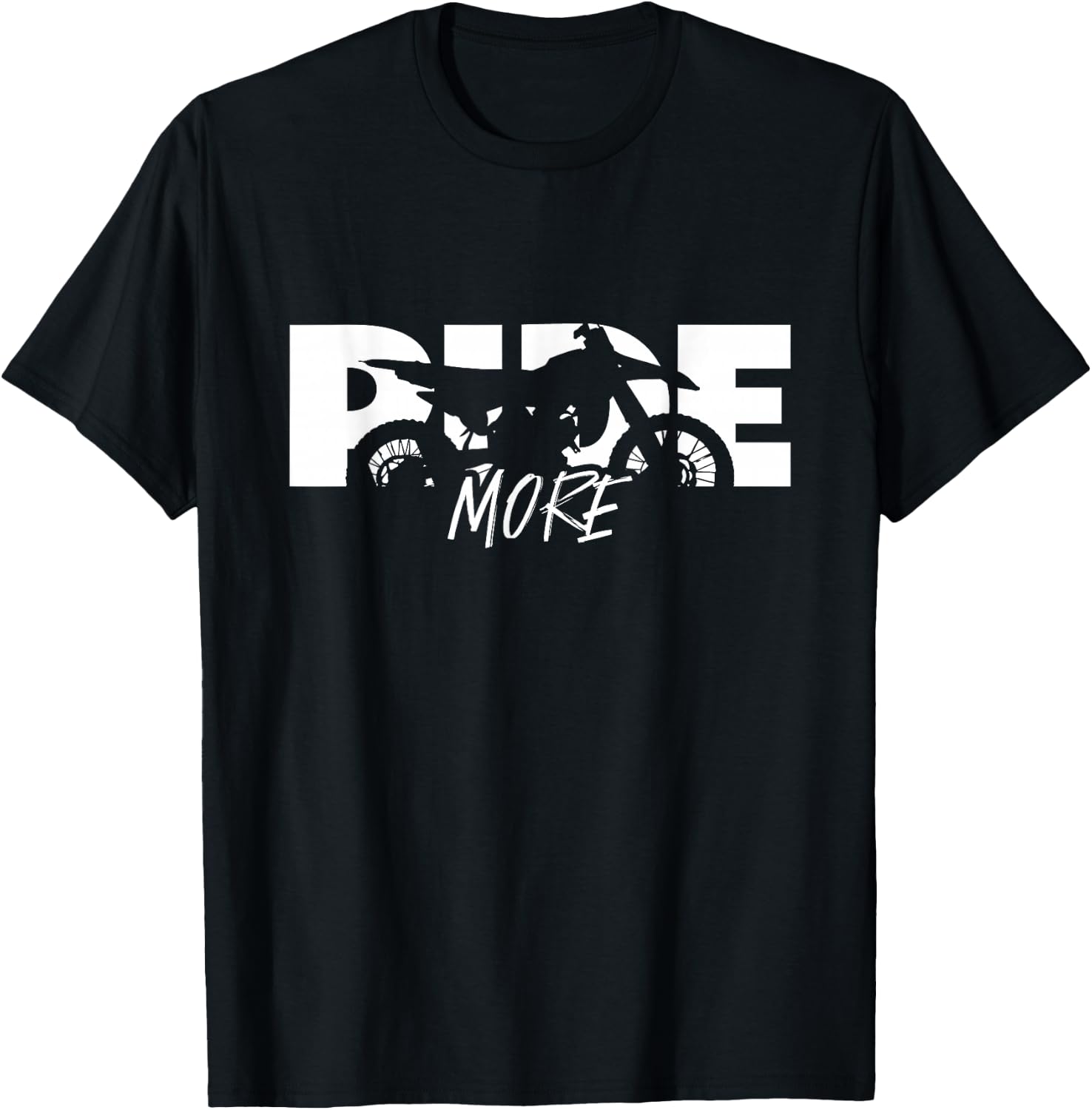 Dirt Bike Motocross T-Shirt - T-Shirt | Black