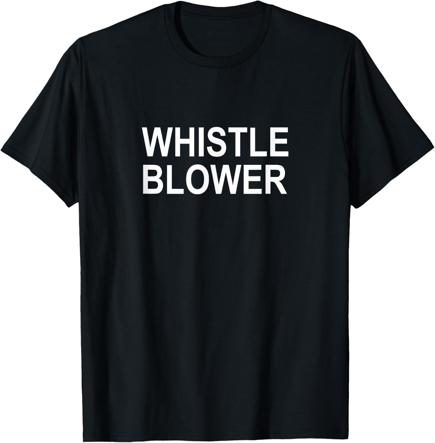 Whistle Blower T-Shirt - T-Shirt | Black