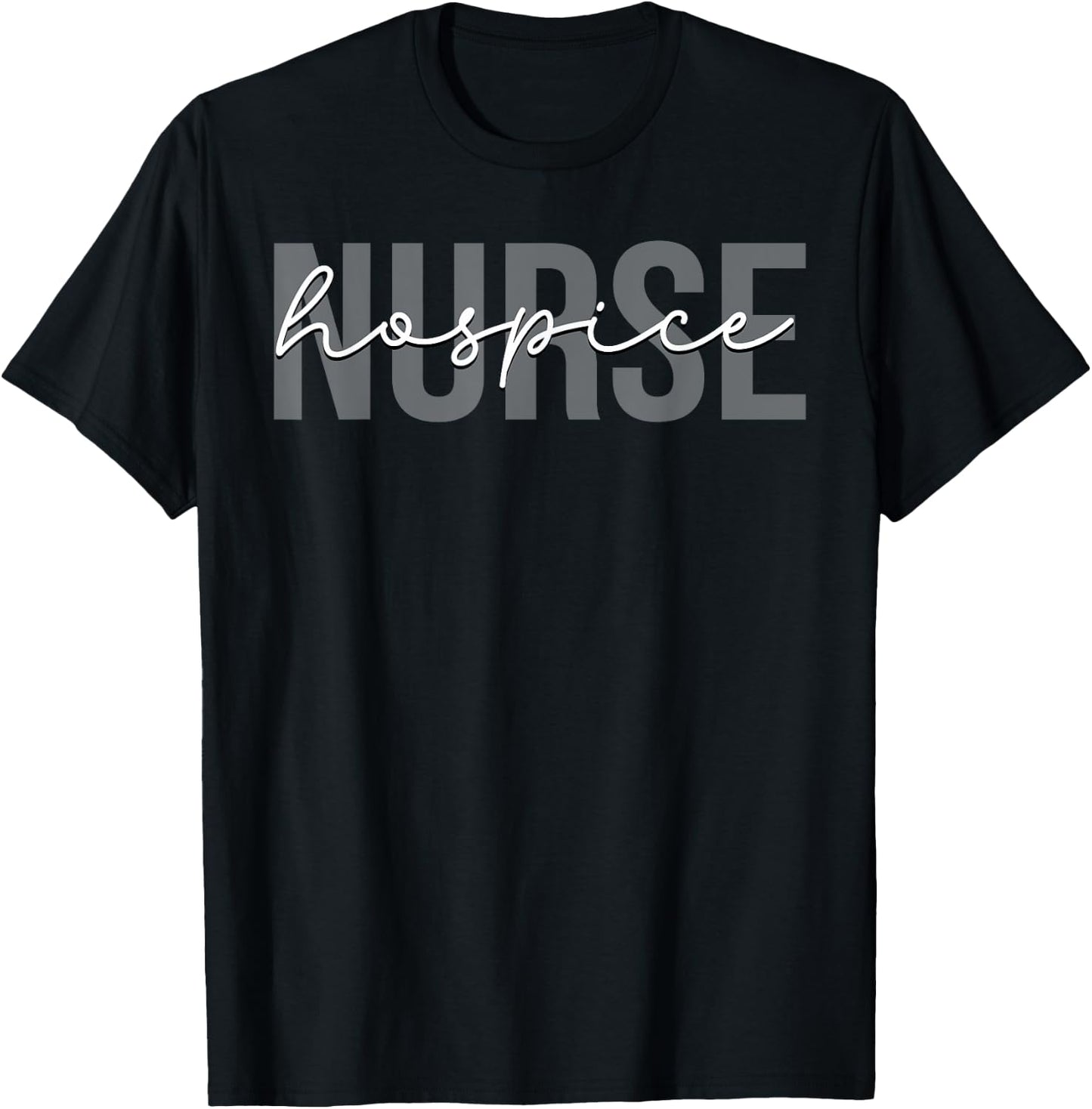 Hospice Nurse Nursing Terminal Care T-Shirt - T-Shirt | Black