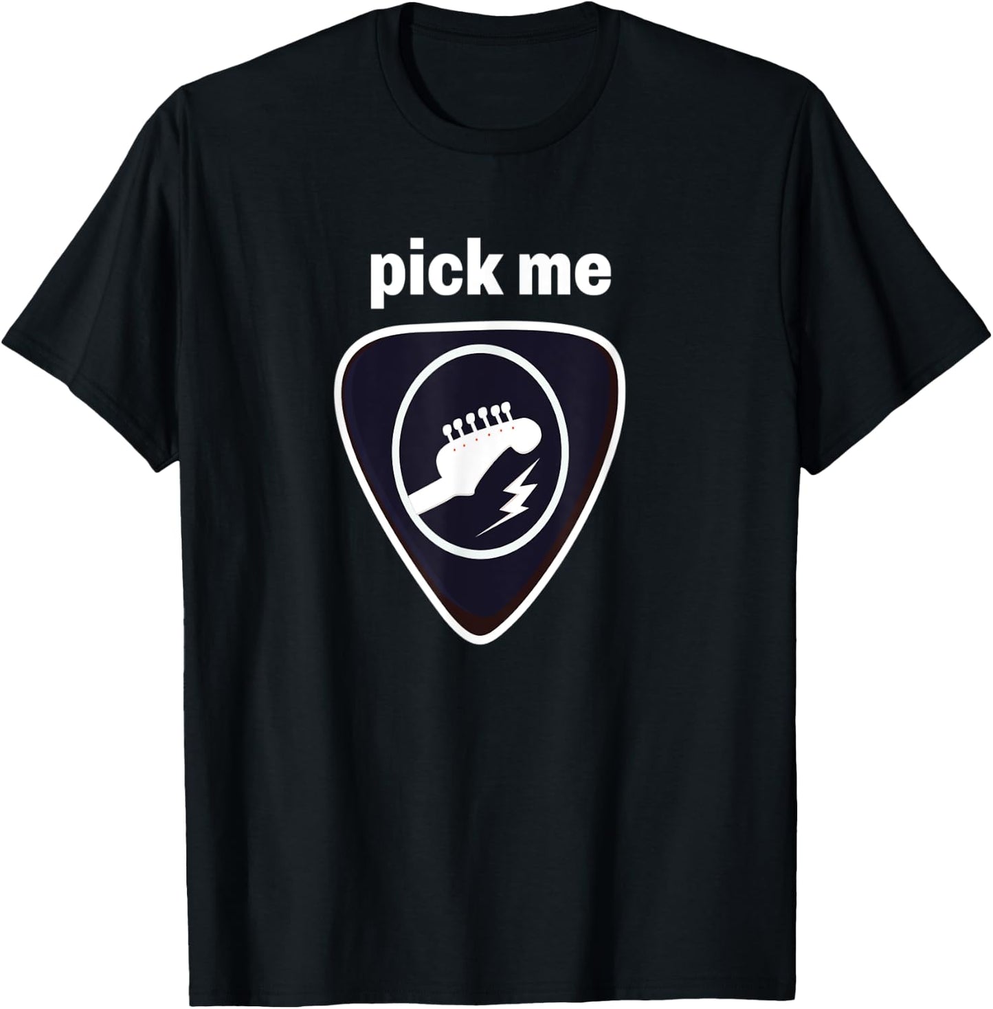 Pick me funny Gift present for guitar student teacher T-Shirt - T-Shirt | Black