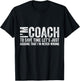I'm Coach To Save Time Let's Just Assume I'm Never Wrong T-Shirt - T-Shirt | Black