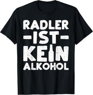 Radler: Radler Is Not Alcohol - Beer T-Shirt - T-Shirt | Black