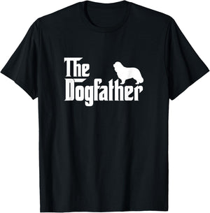 Cavalier King Charles Spaniel - The DogFather T-Shirt - T-Shirt | Black