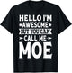 Moe Surname Call Me Moe Family Team Last Name Moe T-Shirt - T-Shirt | Black