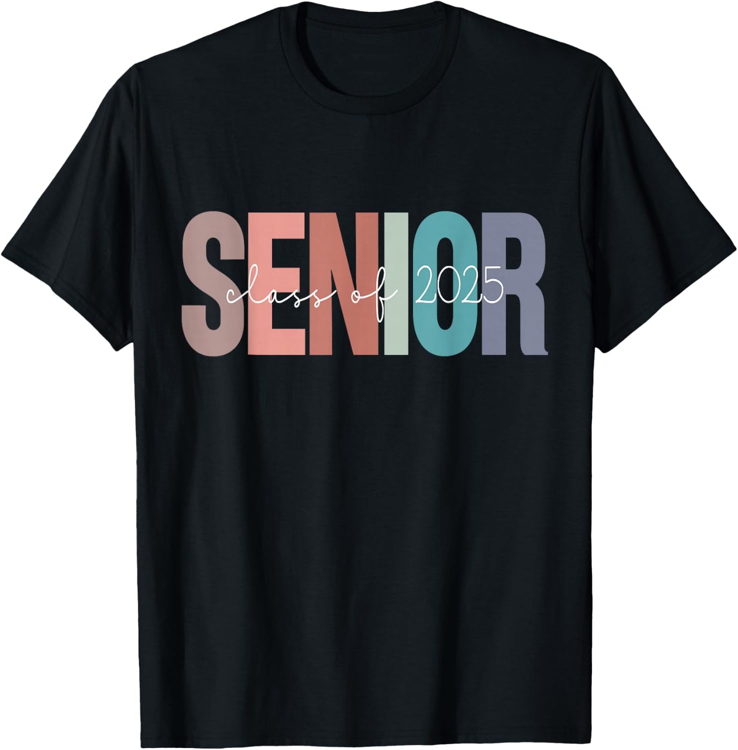 Class of 2025 Senior Graduation T-Shirt - T-Shirt | Black