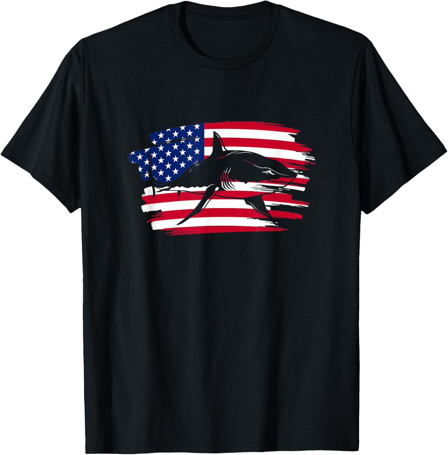 Vintage USA It's A Bad Week To Be A Seal Shark T-Shirt - T-Shirt | Black