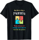 My life is like a puzzle. Many pieces are missing and it... T-Shirt - T-Shirt | Black