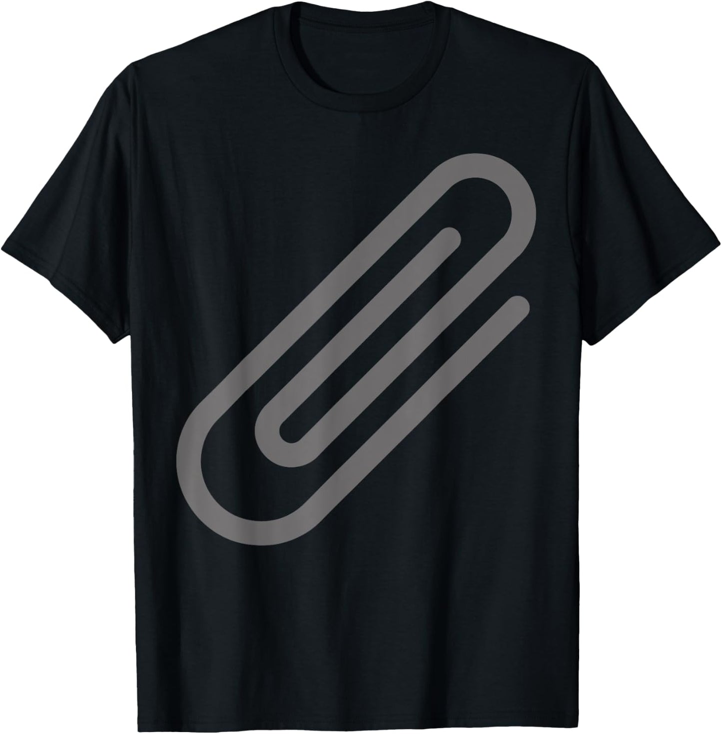 Dull and Boring Paperclip T-Shirt - T-Shirt | Black