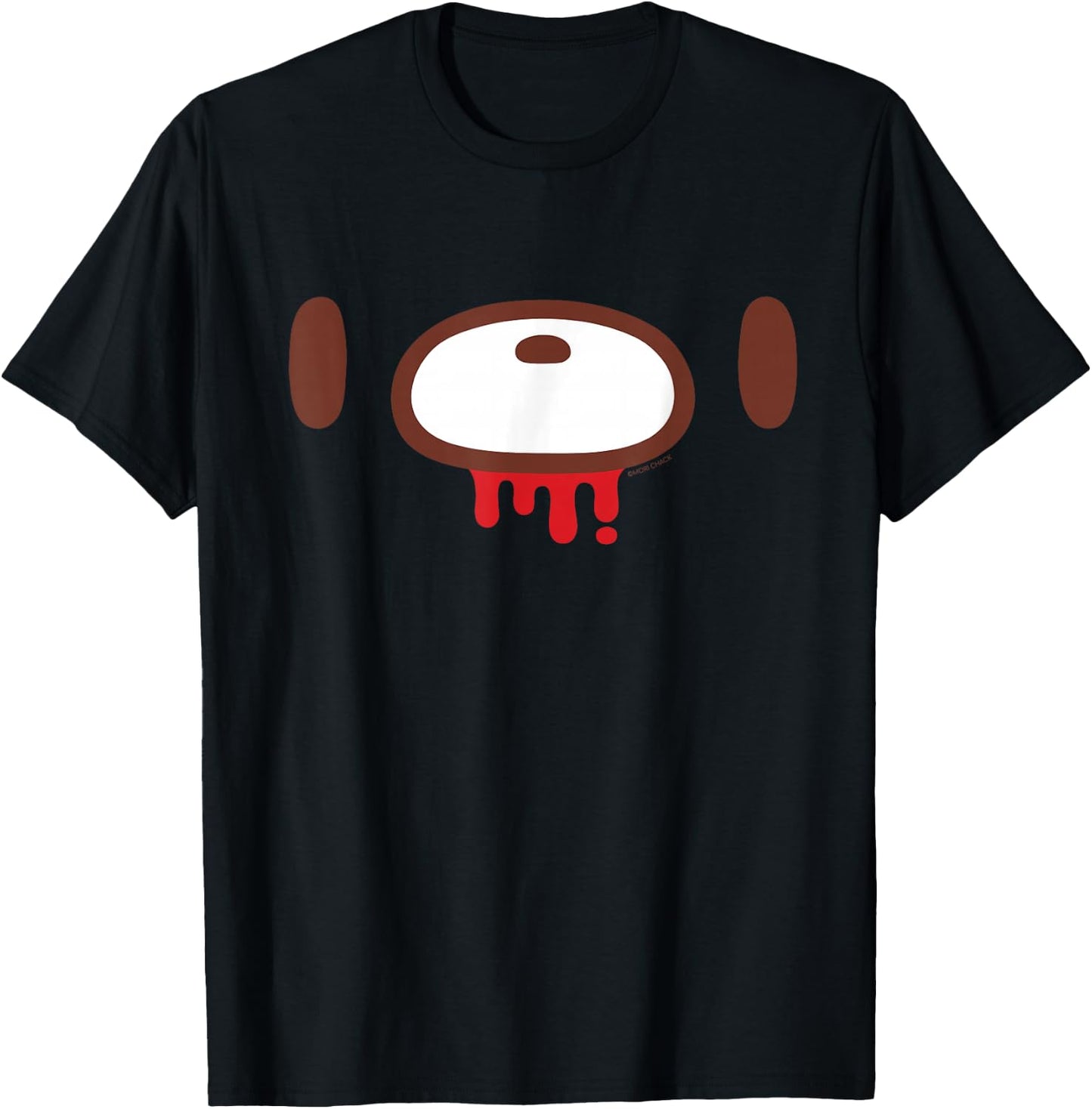 Gloomy Bear The Naughty Grizzly Face Print Anime Manga T-Shirt - T-Shirt | Black