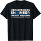 Funny Mechatronics Engineer Humor Mechatronic Engineering T-Shirt - T-Shirt | Black