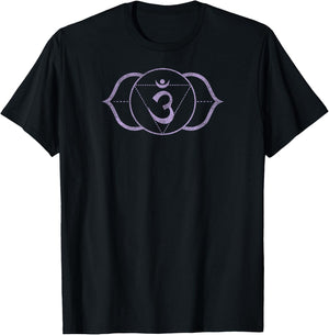 Third Eye Chakra Ajna – Kundalini Yoga Meditation T-Shirt - T-Shirt | Black