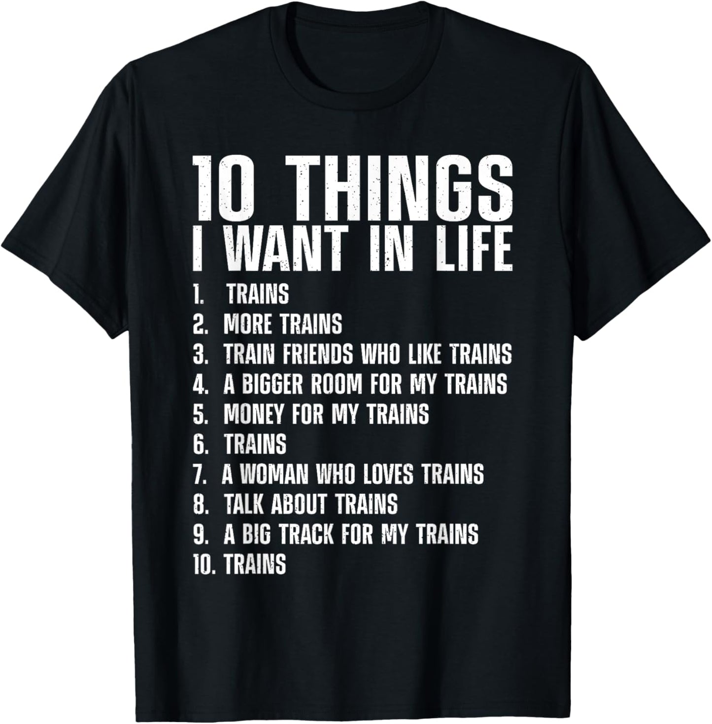 Cool Train Art Women Kids Railroad Model Train Lover T-Shirt - T-Shirt | Black
