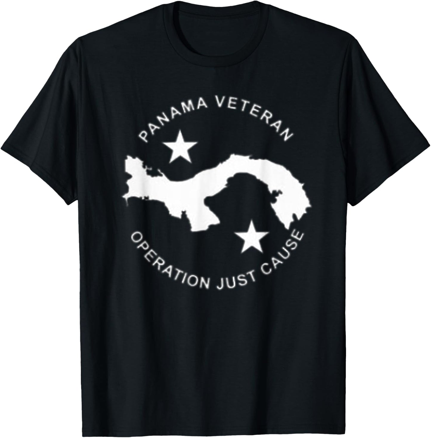 Panama Veteran (Operation Just Cause) T-Shirt - T-Shirt | Black