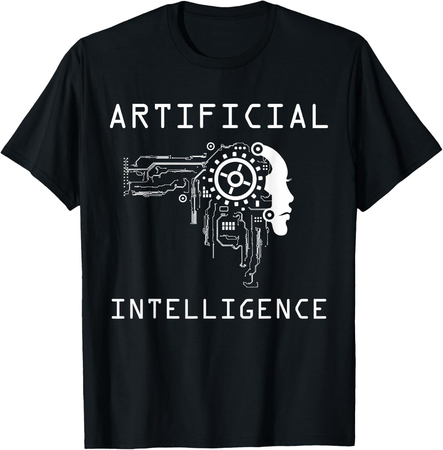 KI developer - artificial brain, artificial intelligence T-Shirt - T-Shirt | Black