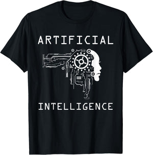 KI developer - artificial brain, artificial intelligence T-Shirt - T-Shirt | Black