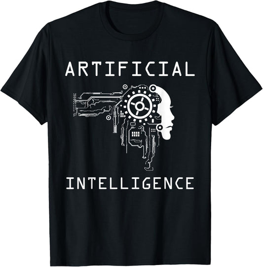 KI developer - artificial brain, artificial intelligence T-Shirt - T-Shirt | Black