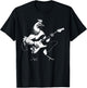 Chicken Playing Bass Guitar Shirt Men Animal Playing Guitar T-Shirt - T-Shirt | Black
