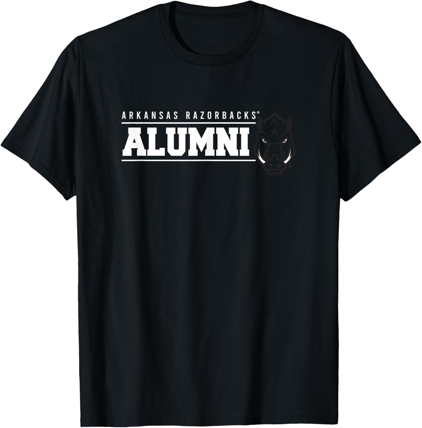 University of Arkansas Razorbacks Alumni Mascot T-Shirt - T-Shirt | Black
