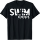 Swim Nana Of A Swimmer Nana Swimming Nana T-Shirt - T-Shirt | Black