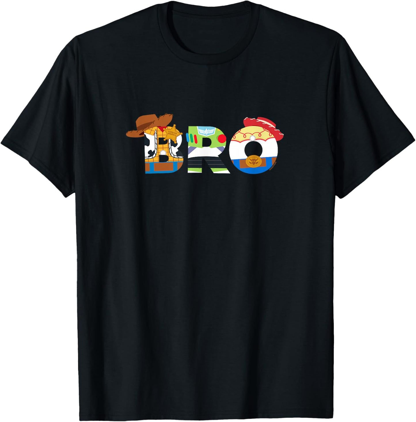 Disney and Pixar's Toy Story Bro Brother Family Birthday T-Shirt - T-Shirt | Black