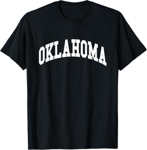 OKLAHOMA - Throwback Design - Classic T-Shirt - T-Shirt | Black