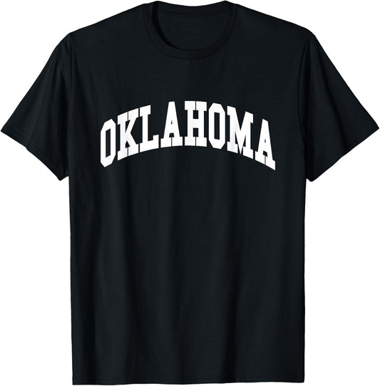 OKLAHOMA - Throwback Design - Classic T-Shirt - T-Shirt | Black