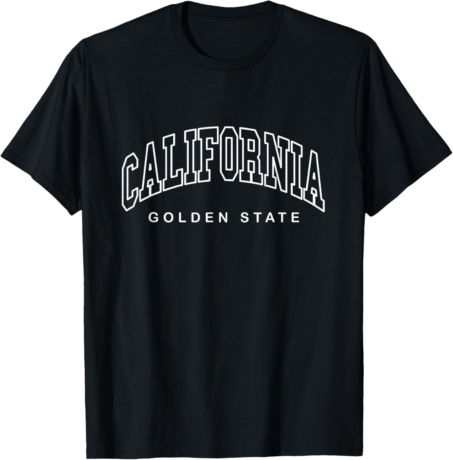 CALIFORNIA - Minimalistic Throwback Design - Classic T-Shirt - T-Shirt | Black
