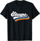 Steups Trinidad and Tobago Funny Pride Flag Retro style T-Shirt - T-Shirt | Black