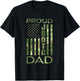 Proud JROTC Dad United States Junior ROTC T-Shirt - T-Shirt | Black