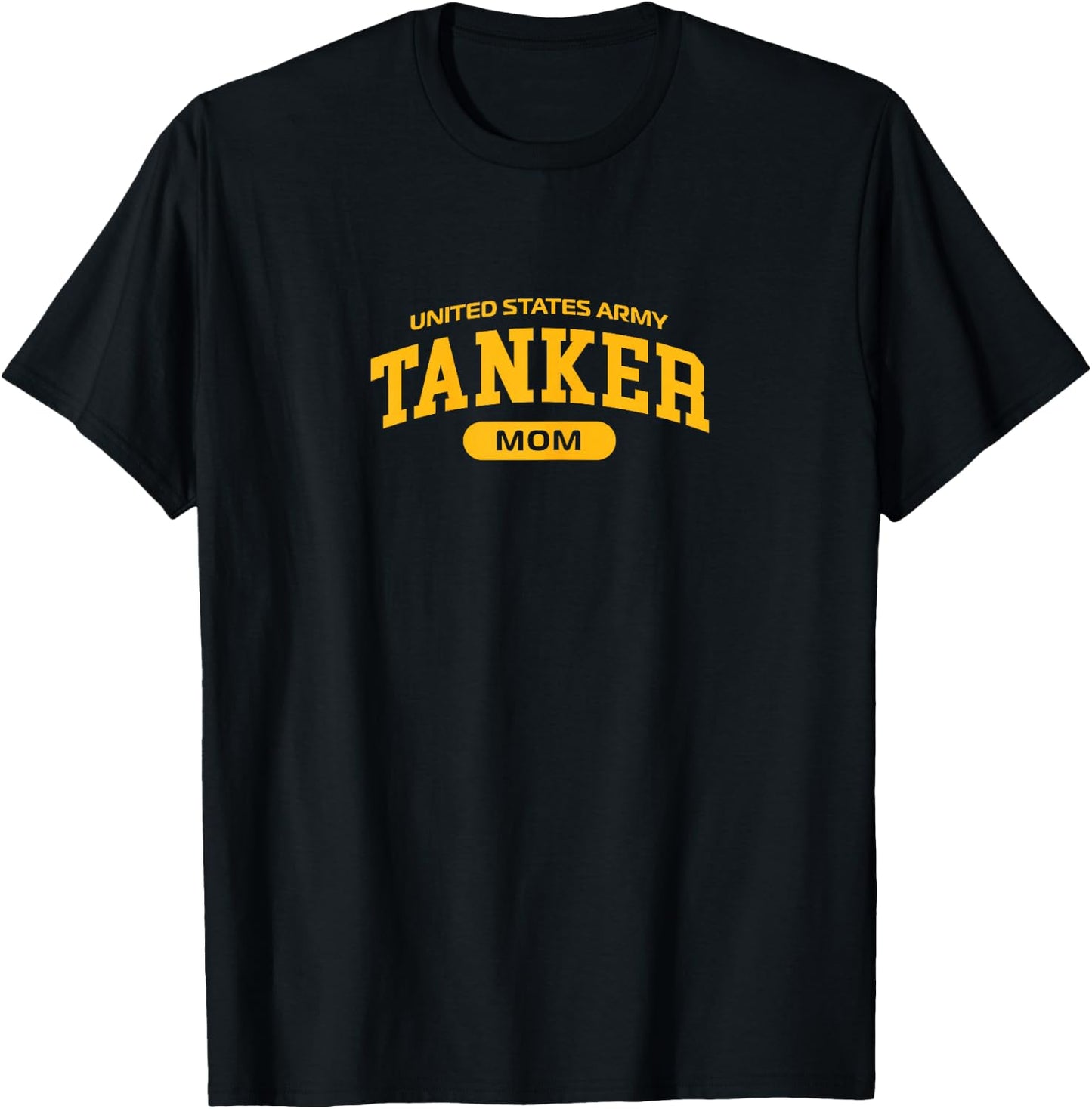 Proud Army Tanker Mom T-Shirt - T-Shirt | Black