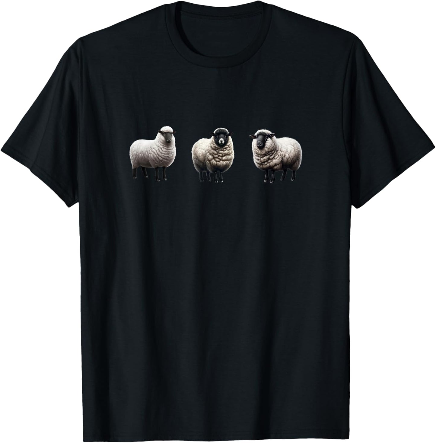 Black-faced sheep T-Shirt - T-Shirt | Black