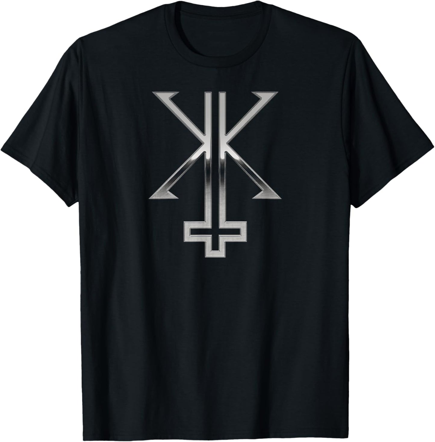 Kerry King – Chrome Logo 2 T-Shirt - T-Shirt | Black