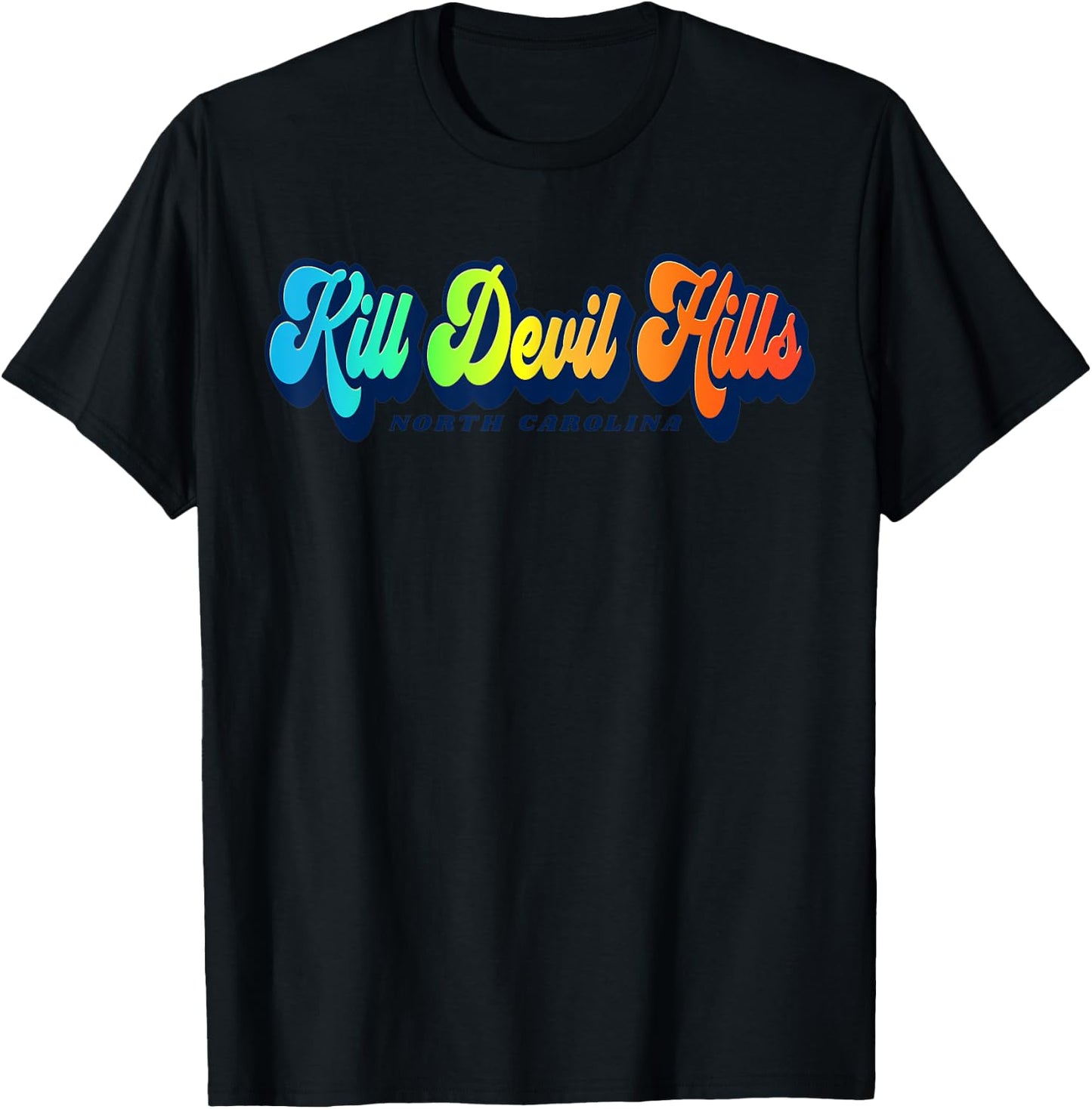 Kill Devil Hills OBX North Carolina T-Shirt - T-Shirt | Black