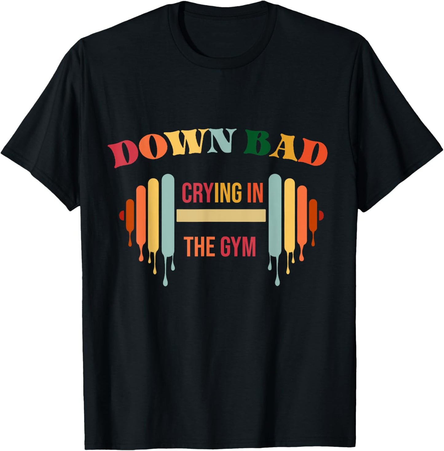 Bad Crying in the Gym T-Shirt - T-Shirt | Black