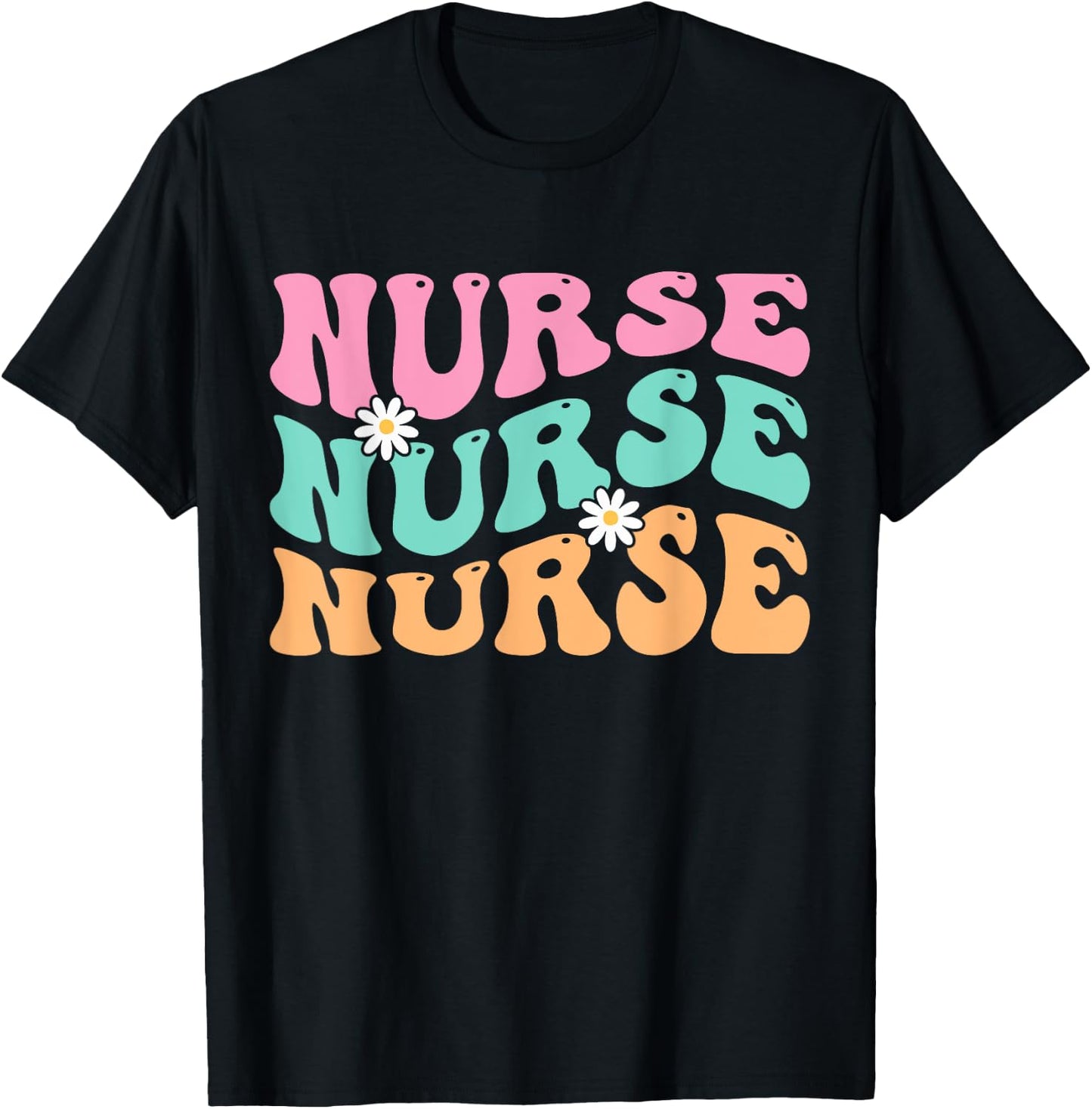 Groovy Nurse - Future Nurse Appreciation Nursing T-Shirt - T-Shirt | Black