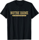 Notre Dame High School Football T-Shirt - T-Shirt | Black