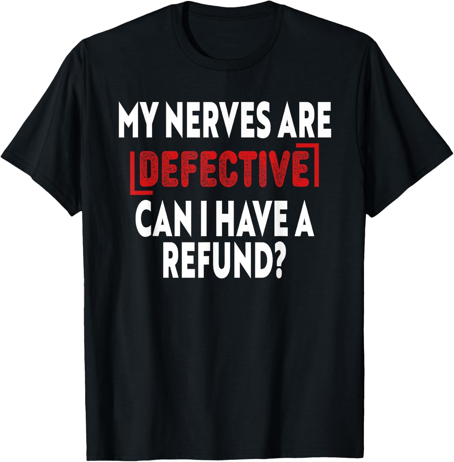 Sciatic Nerve Pain Radiculopathy Chronic Pain Illness Gifts T-Shirt - T-Shirt | Black