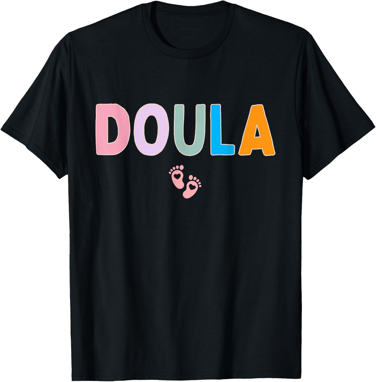 Doula Midwife Cute Trendy Birth Worker T-Shirt - T-Shirt | Black