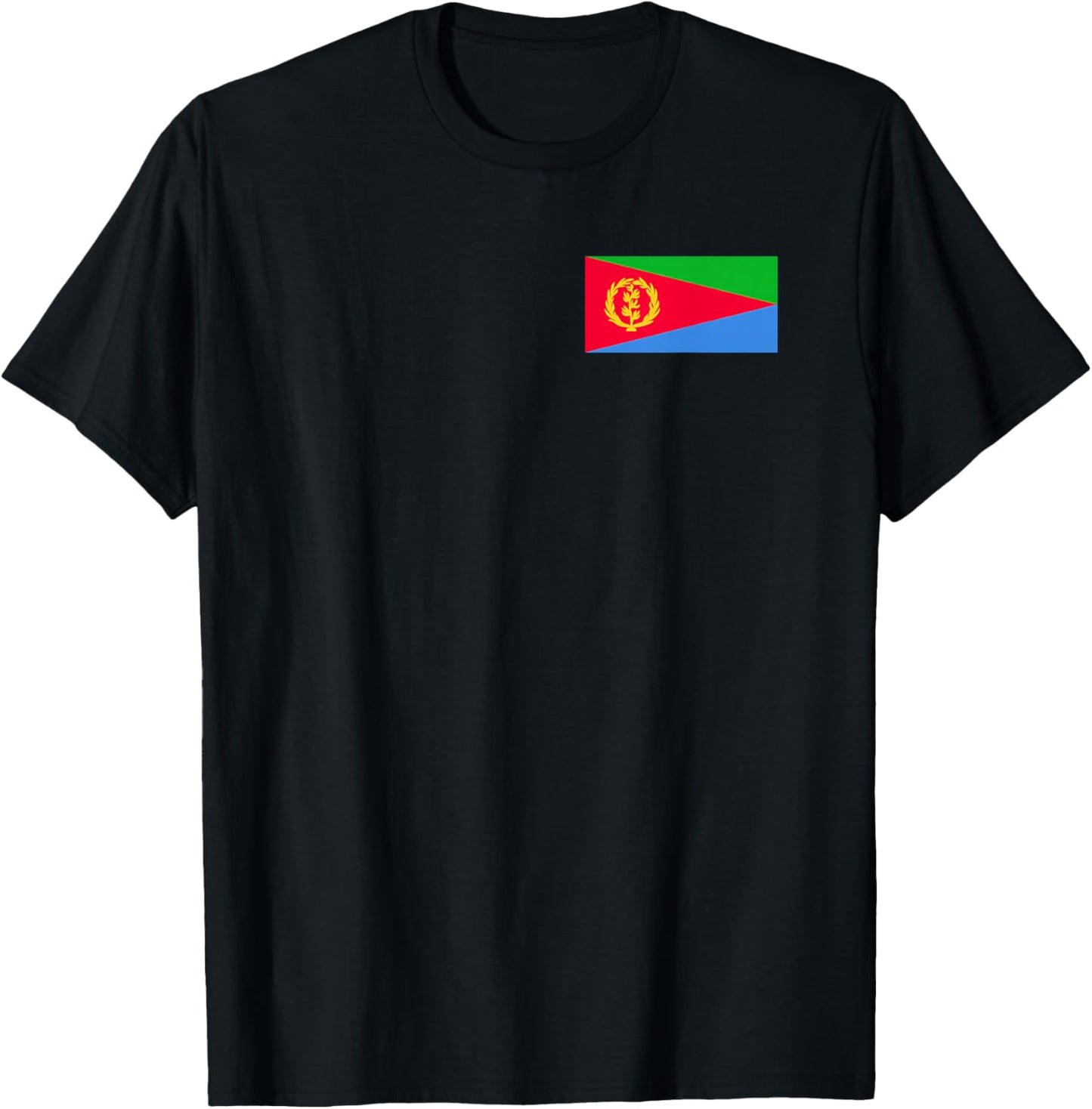 Eritrean Flag of Eritrea T-Shirt - T-Shirt | Black