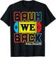 Bruh We Back 2nd Grade Happy Back To School Video Game T-Shirt - T-Shirt | Black