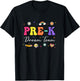 Groovy Pre-K Dream Team Back To School Teacher Kids T-Shirt - T-Shirt | Black